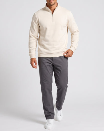 KZZ  Loose Fit Zip-top sweatshirt