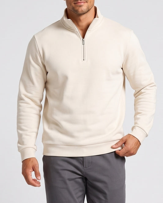 KZZ  Loose Fit Zip-top sweatshirt