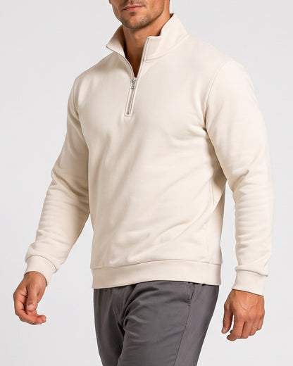 KZZ  Loose Fit Zip-top sweatshirt