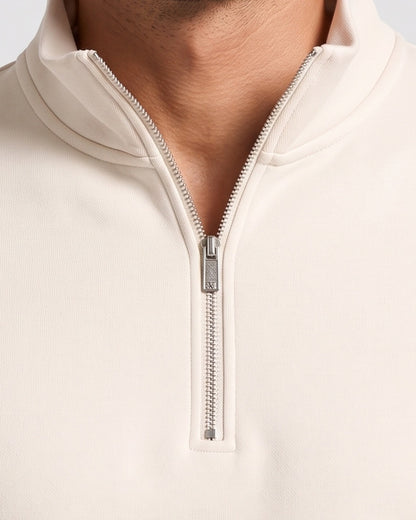 KZZ  Loose Fit Zip-top sweatshirt