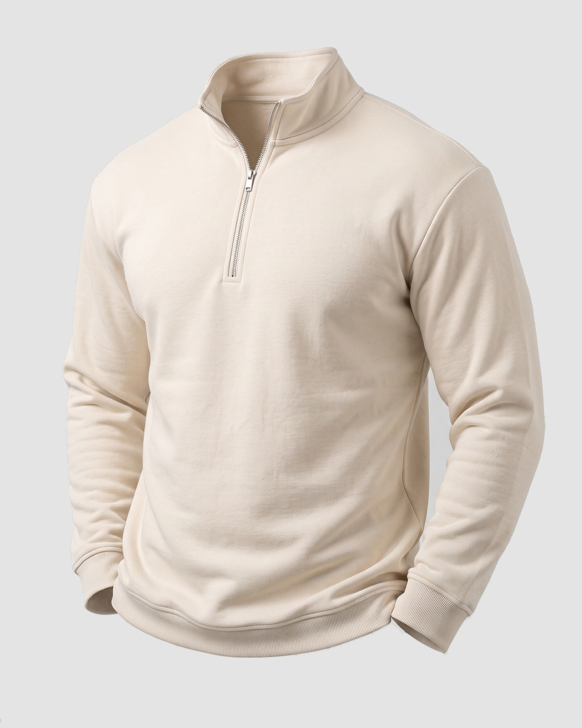KZZ  Loose Fit Zip-top sweatshirt