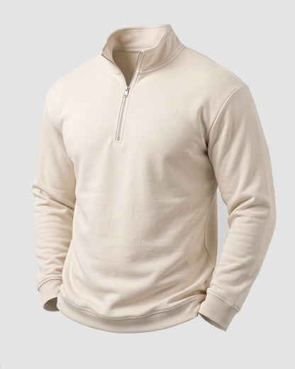 KZZ  Loose Fit Zip-top sweatshirt