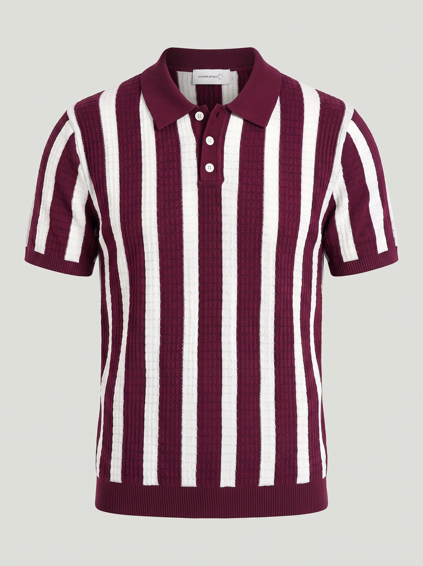KZZ Striped short-sleeve shirt