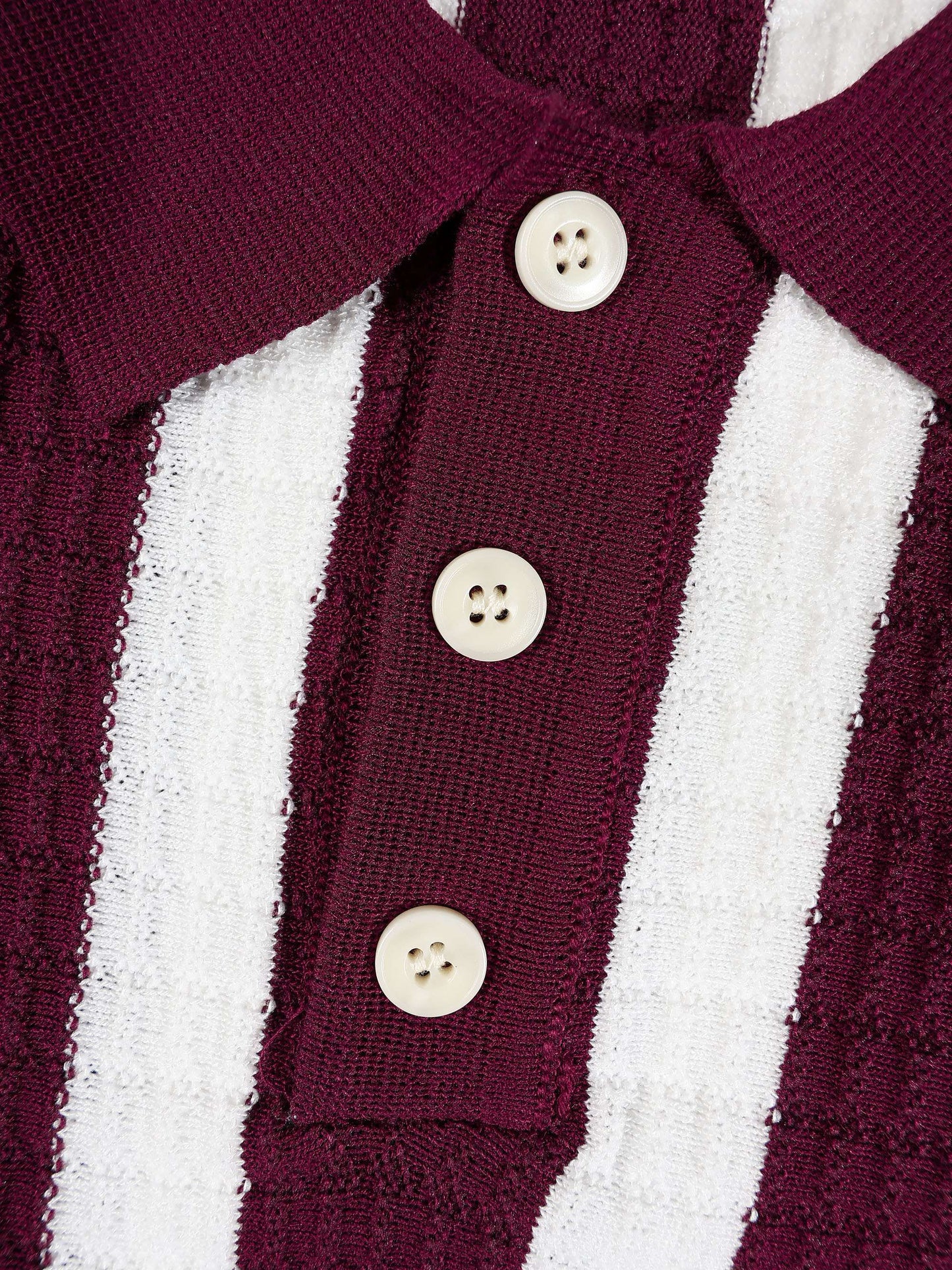 KZZ Striped short-sleeve shirt
