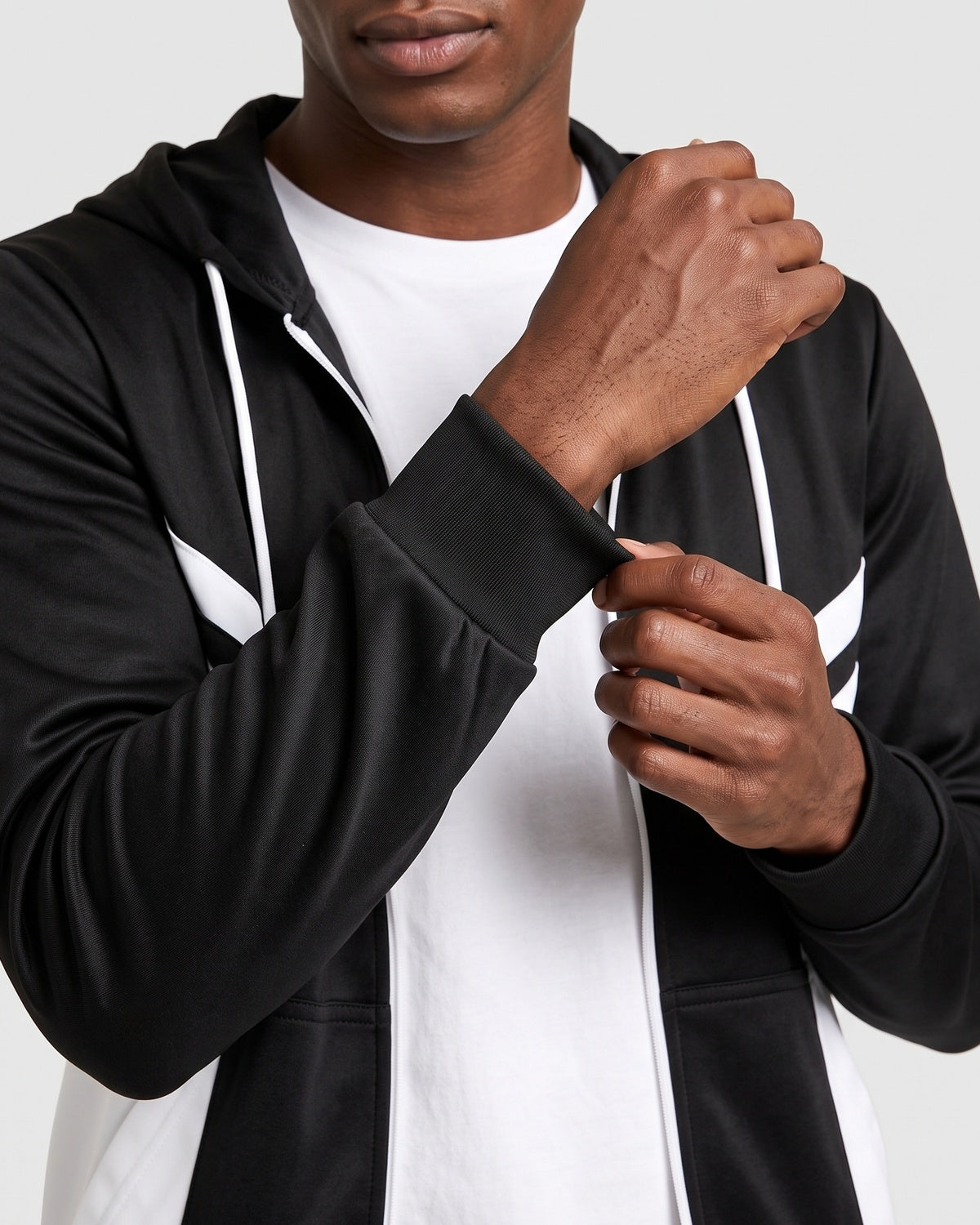 KZZ Men's Casual Hooded Tracksuit