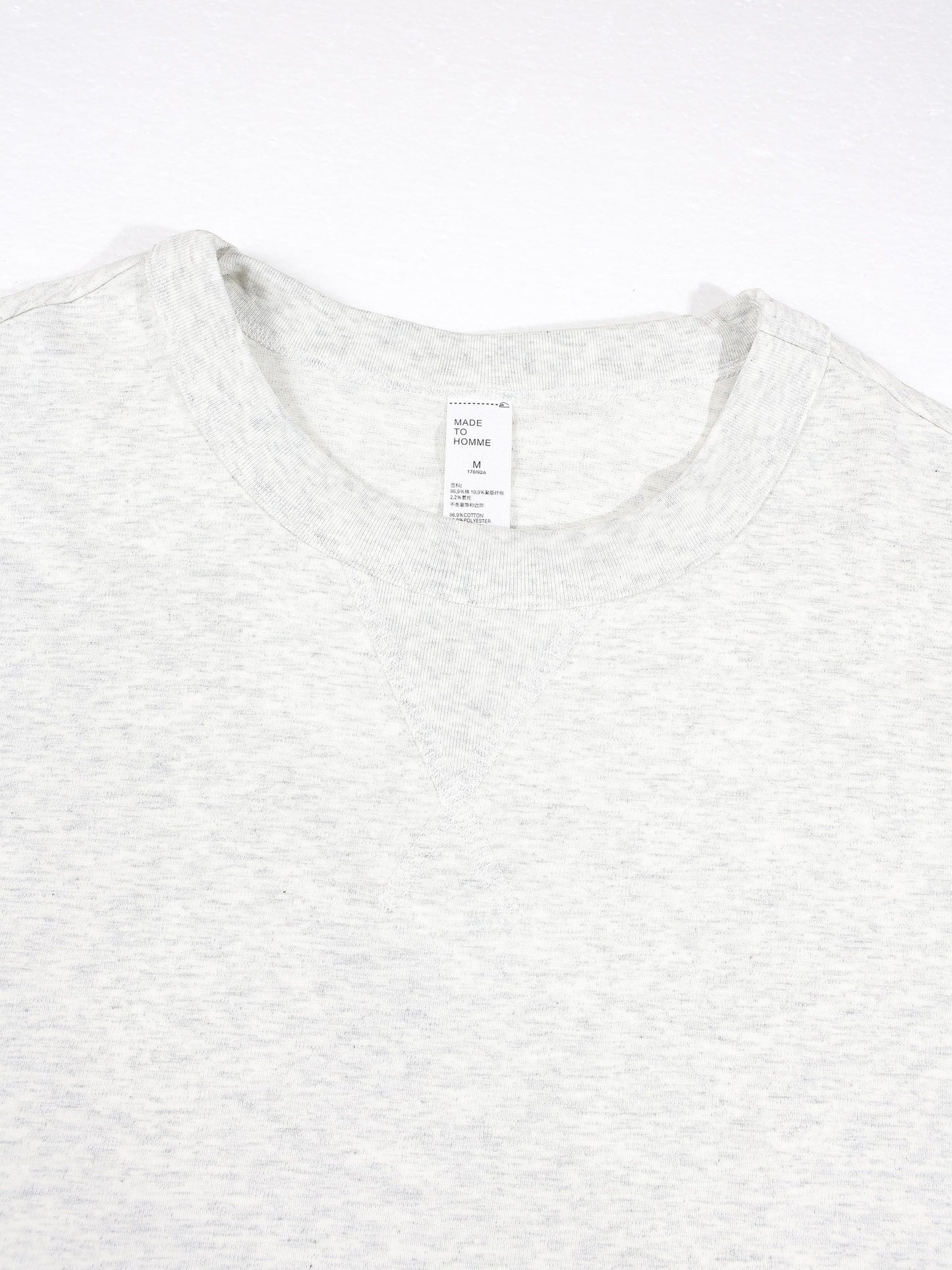 KZZ Men's long-length sleeveless crew-neck top