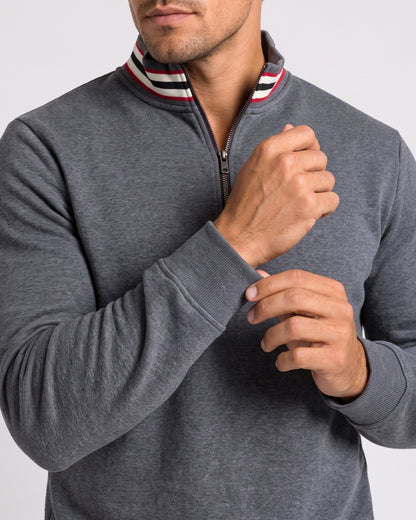 KZZ Men's Two-Piece Hoodie and Drawstring Sweatpants Set