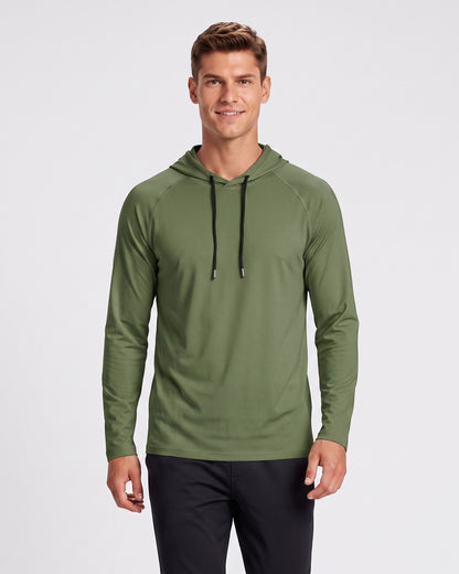 KZZ Men's Hooded Sweatshirt