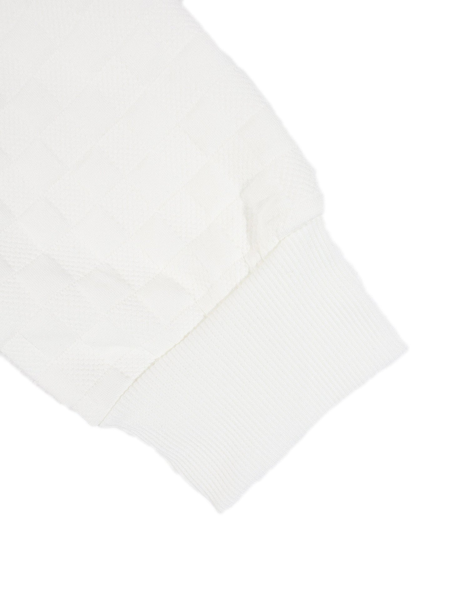 KZZ Men's Comfortable Textured Crew-Neck Shirt