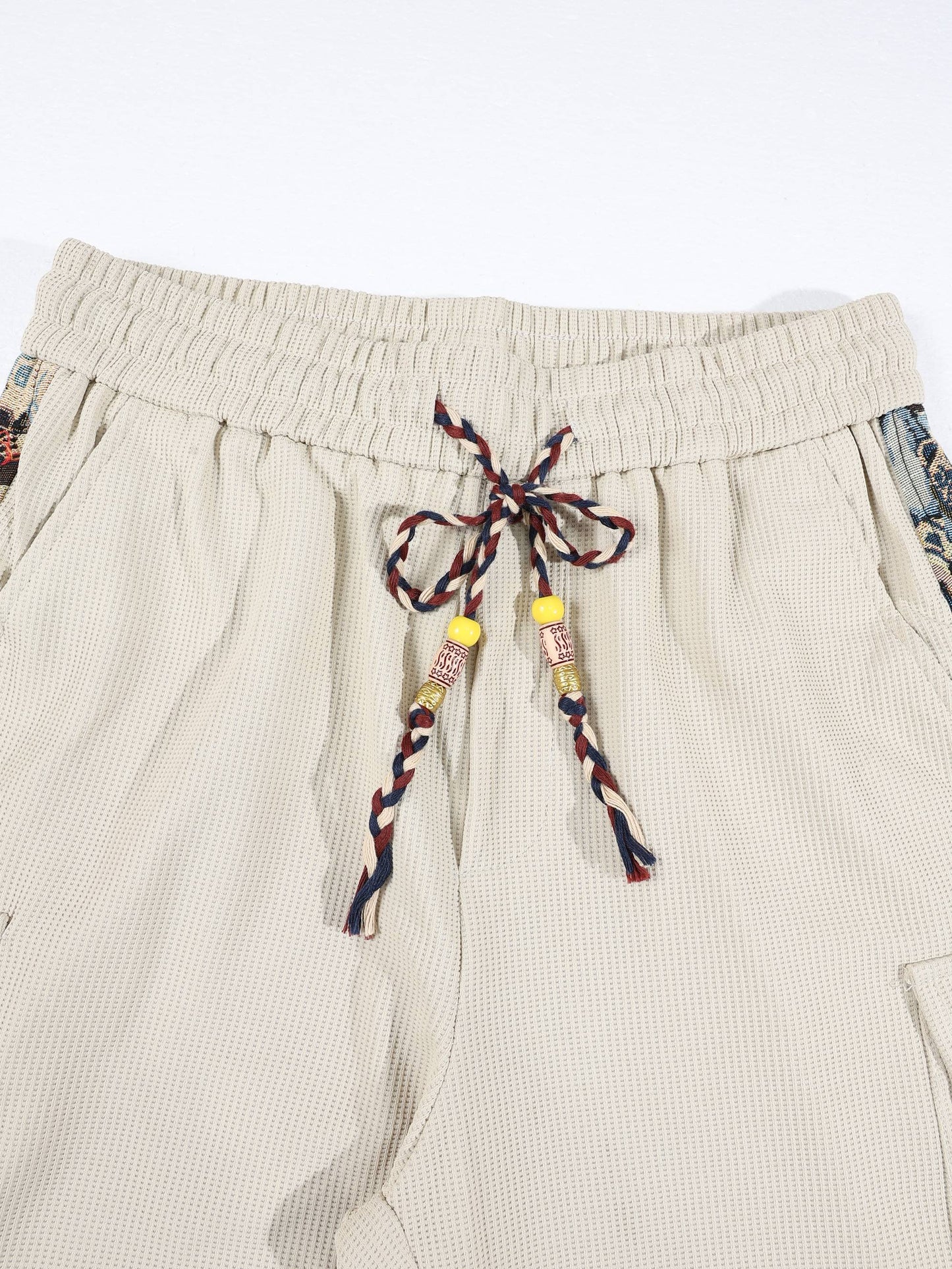 KZZ Men's Fashion Cartoon Print Cargo Shorts