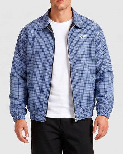 KZZ Vintage-style outdoor sports jacket with a lapel collar