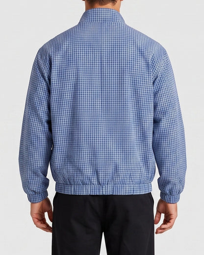 KZZ Vintage-style outdoor sports jacket with a lapel collar