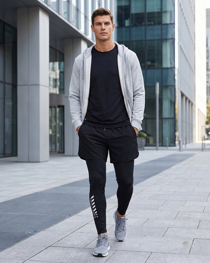 KZZ Men's Slim-Fit Joggers