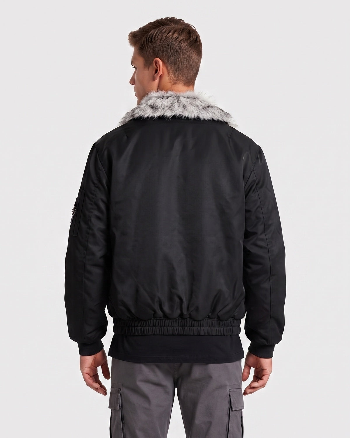 KZZ Men's Padded Long-Sleeve Jacket
