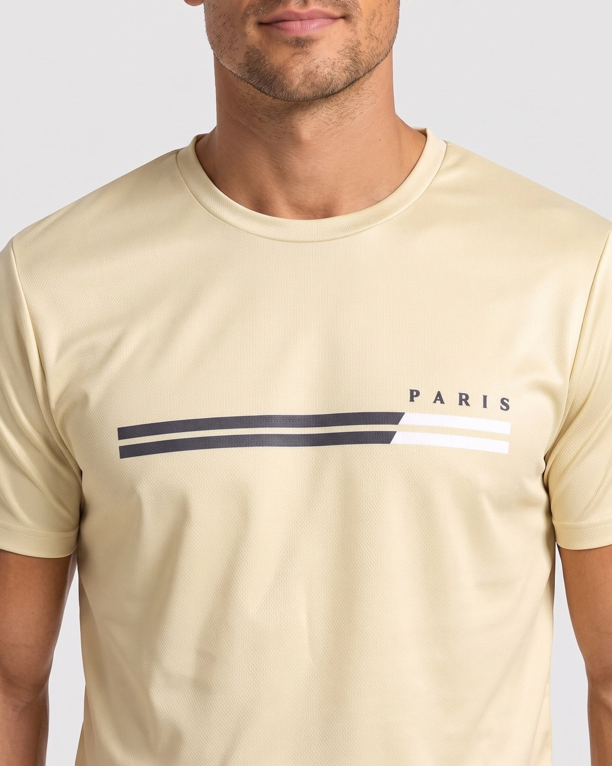 KZZ Men's Summer Regular-Fit Short-Sleeve T-Shirt and Shorts