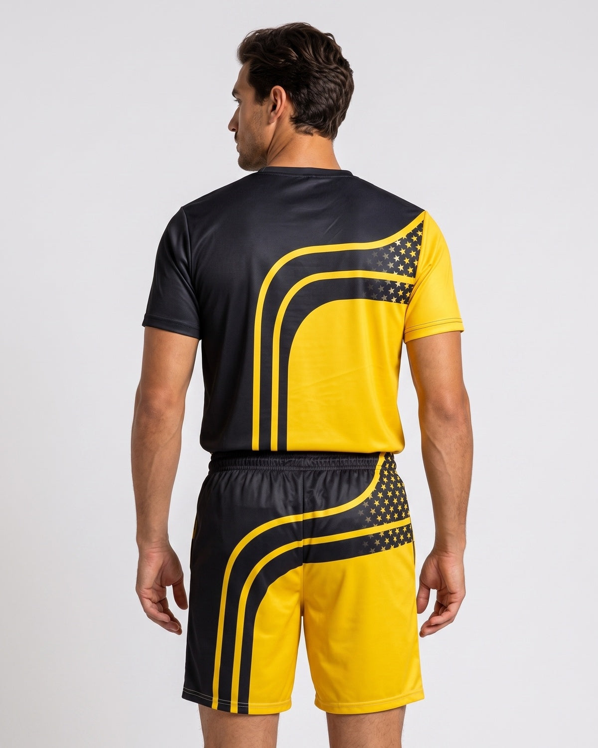 KZZ Men's Casual Fashion Two-Piece Set