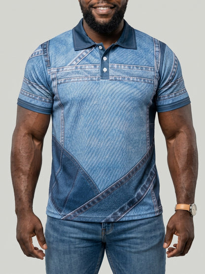 KZZ Men's Short-Sleeve Shirt