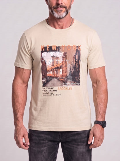 KZZ Casual short-sleeve shirt