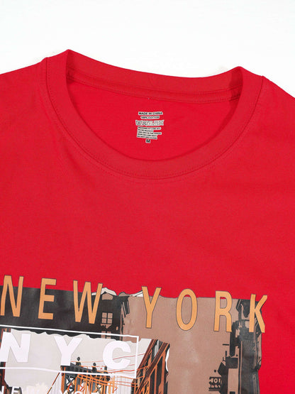 KZZ Casual short-sleeve shirt