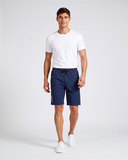 KZZ Men's Stretch Ice Silk Sports Shorts