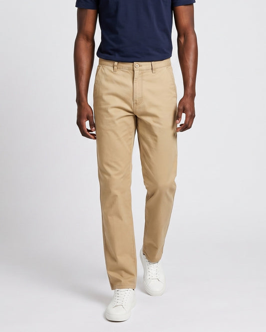 KZZ Men's Stretch Slim-Fit Dress Trousers