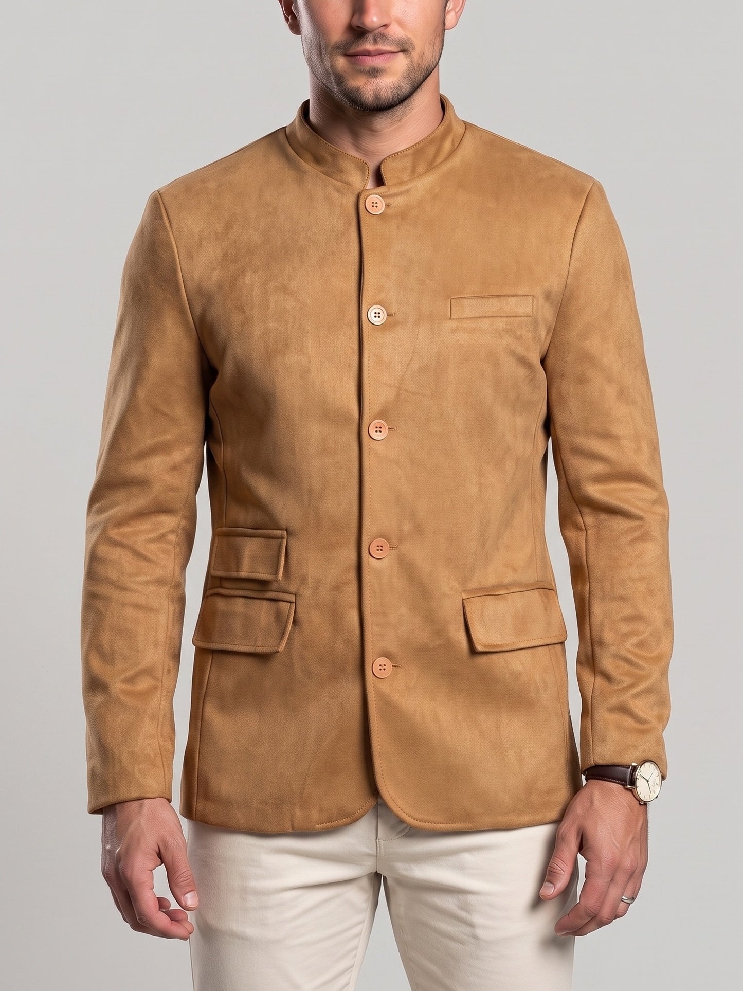 KZZ Men's casual blazer