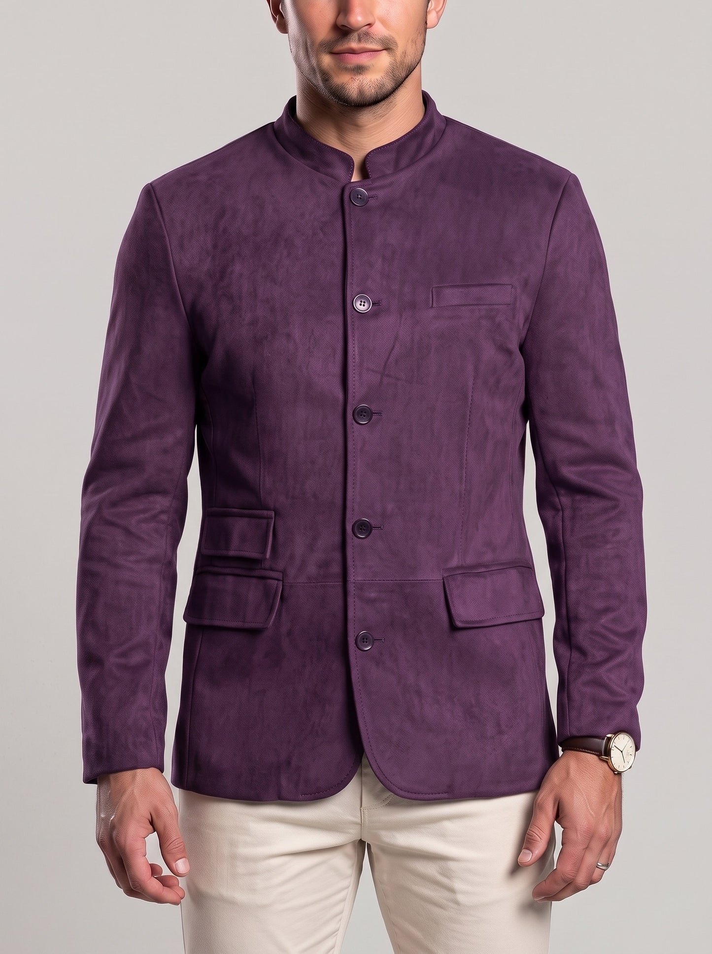 KZZ Men's casual blazer