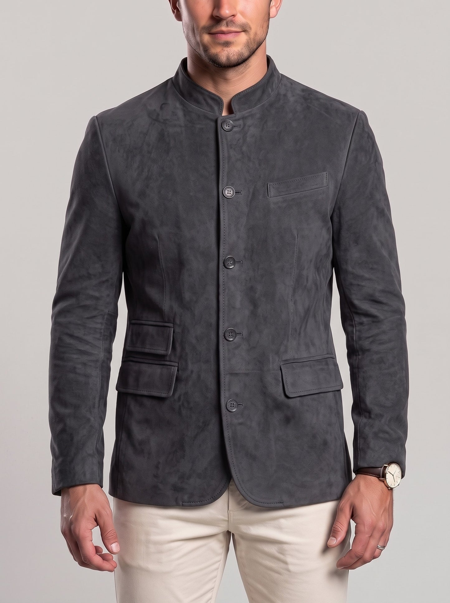 KZZ Men's casual blazer