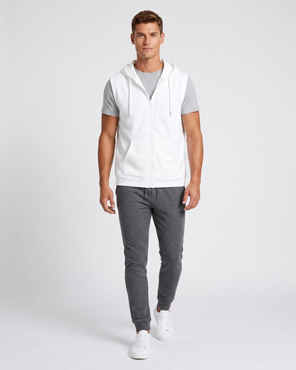 KZZ Vintage-style hooded vest