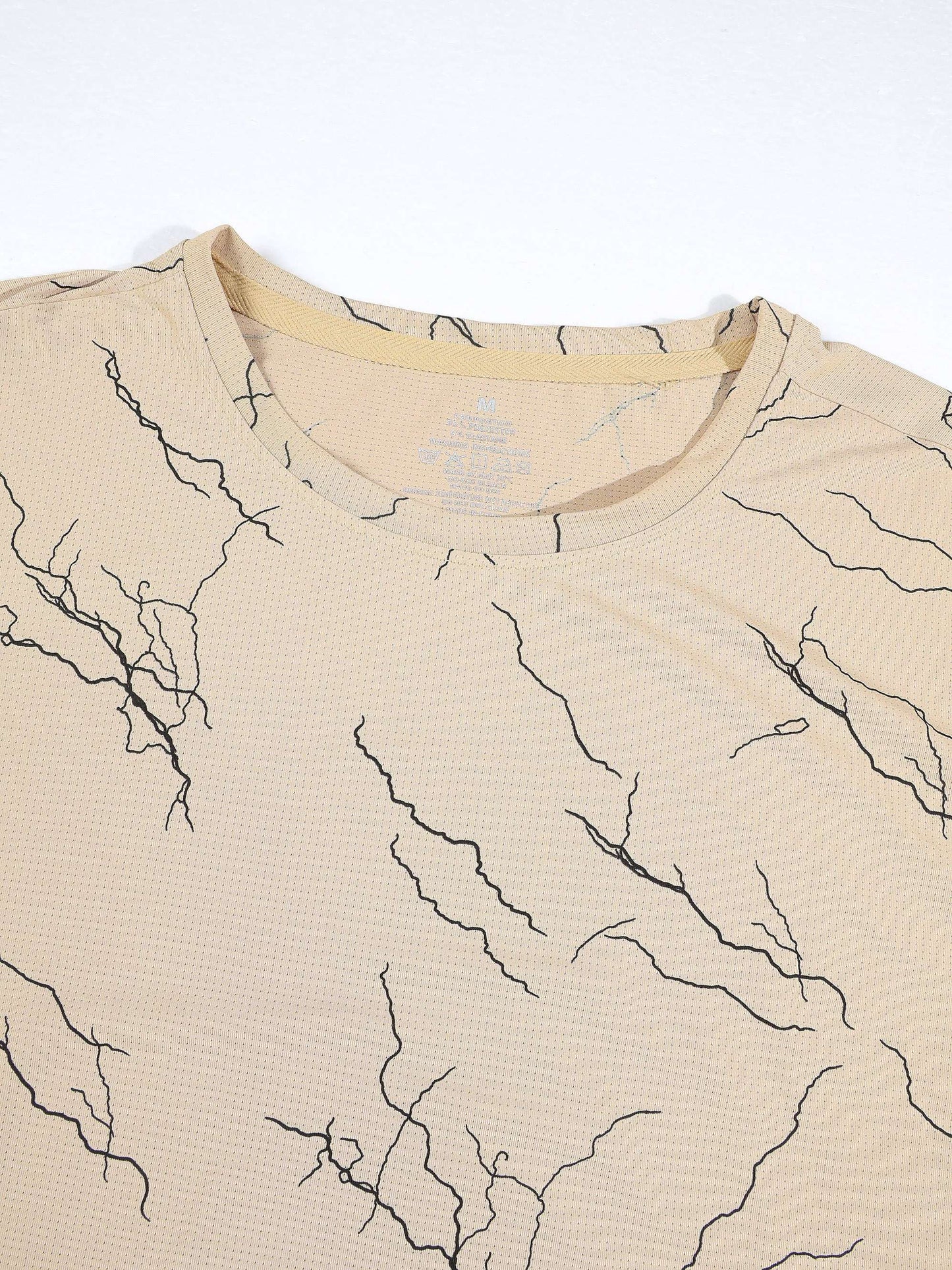 KZZ Quick-dry crew-neck short-sleeve shirt