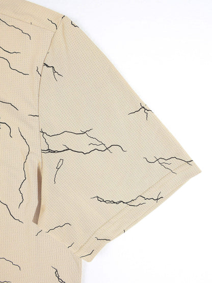 KZZ Quick-dry crew-neck short-sleeve shirt