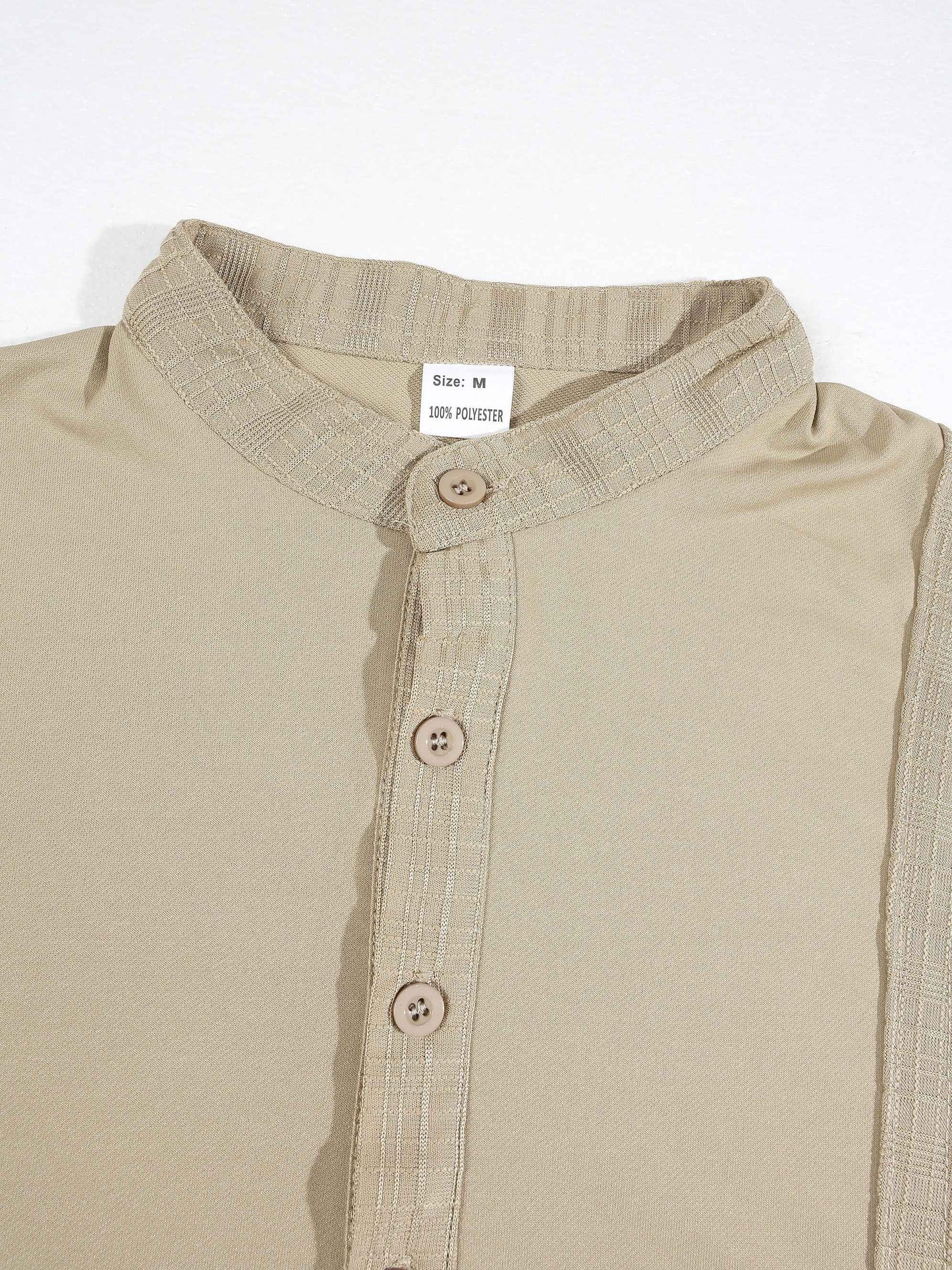 KZZ Men's Solid-Color Slim-Fit Casual Polo Shirt