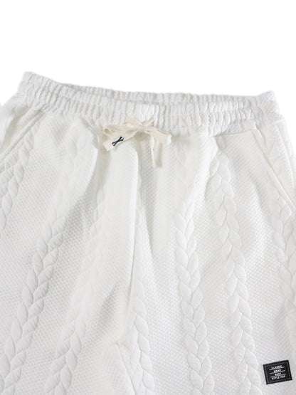 KZZ Sleeveless crew-neck pullover and drawstring shorts