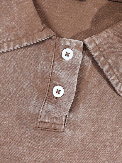 KZZ Casual short-sleeve shirt