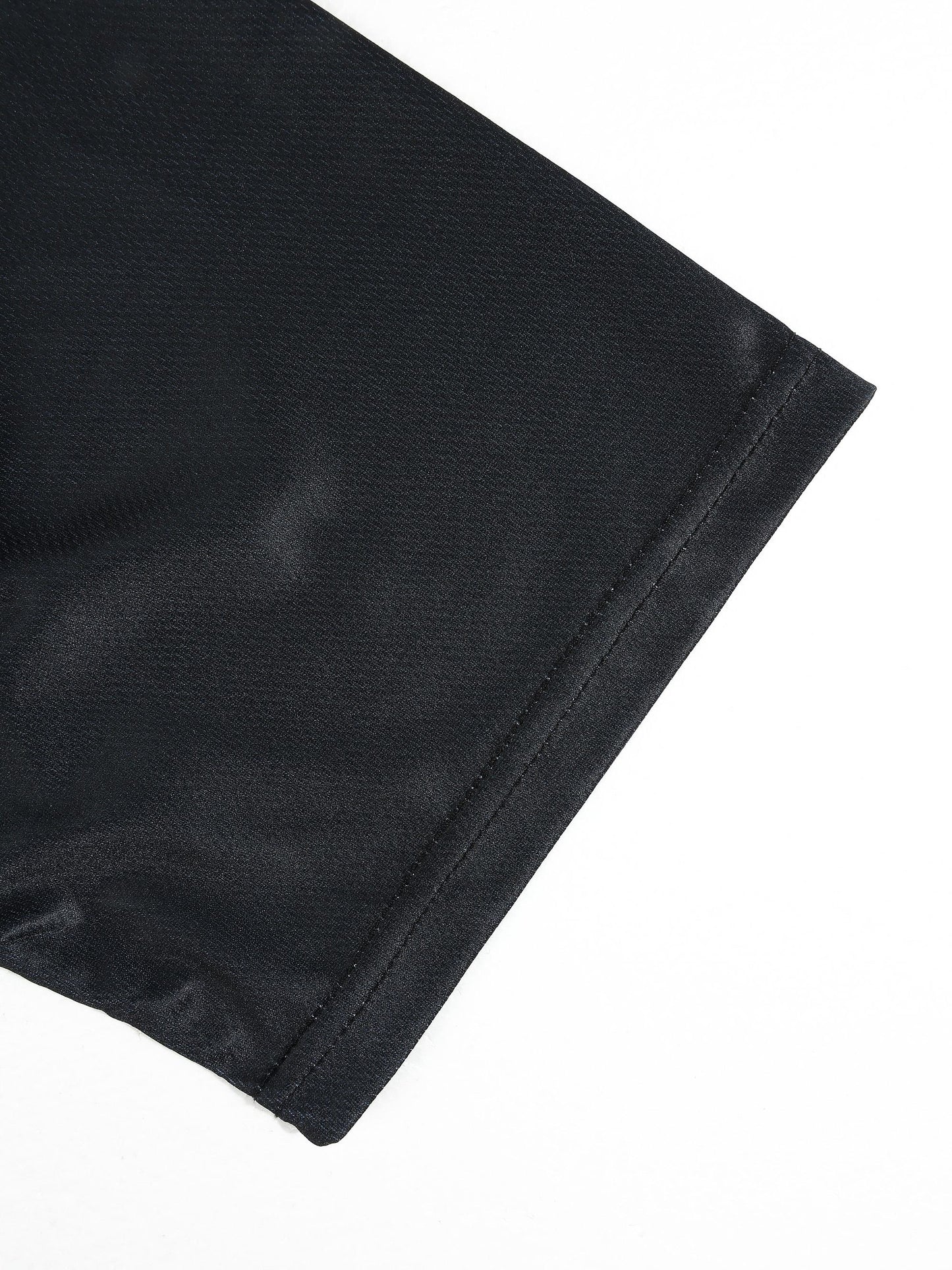 KZZ Color-Block Casual Crew-Neck Short-Sleeve Top and Shorts