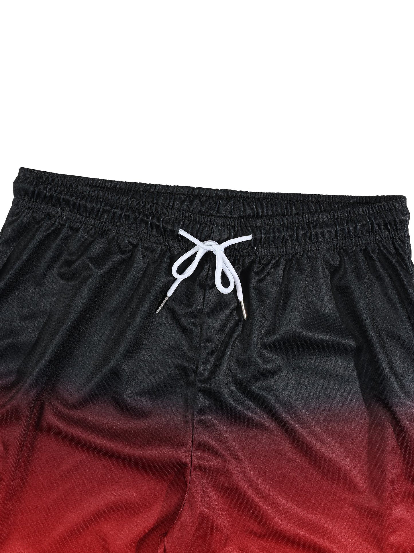 KZZ Color-Block Casual Crew-Neck Short-Sleeve Top and Shorts
