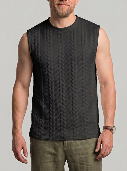 KZZ Breathable casual sports tank top