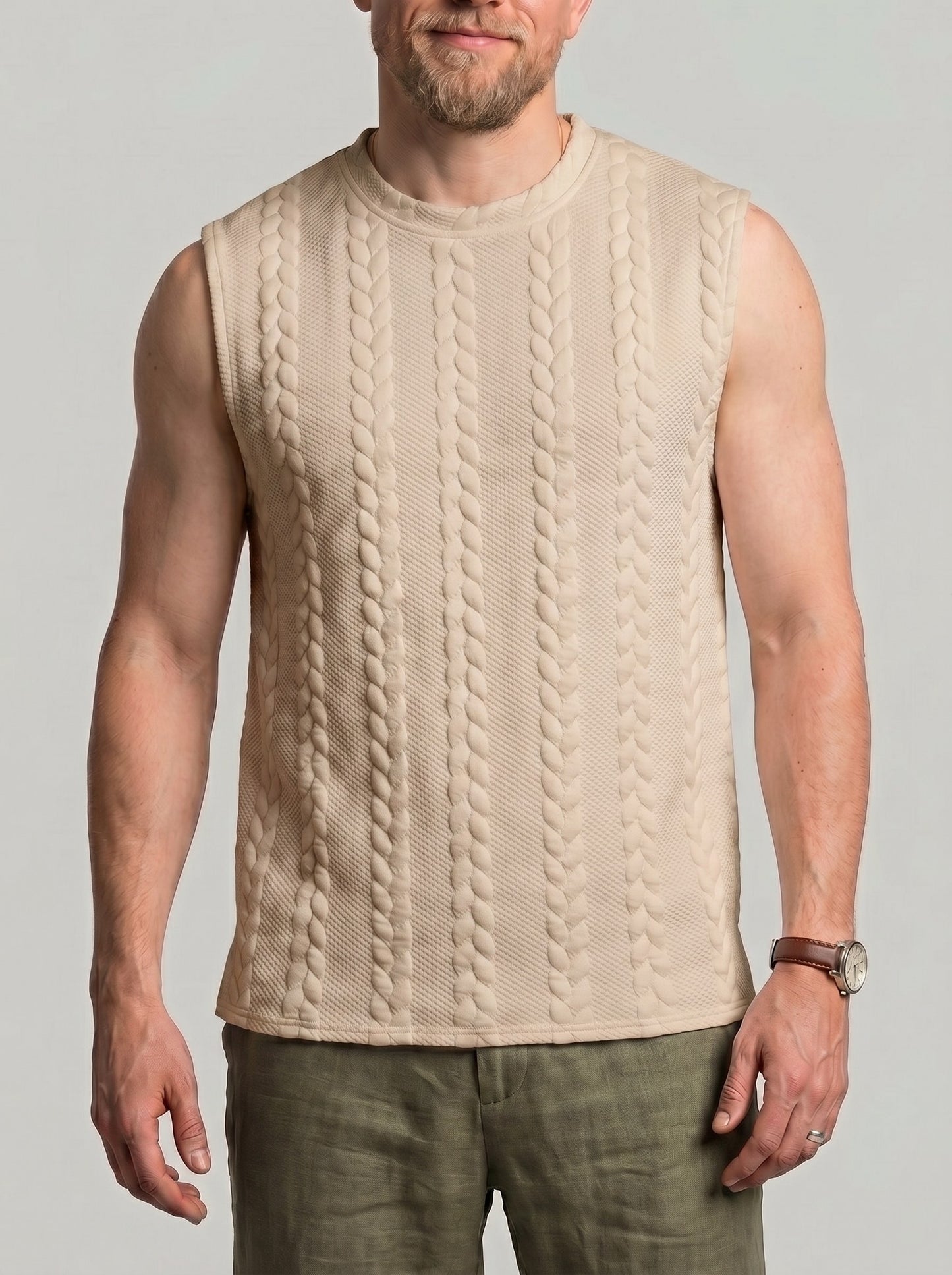 KZZ Breathable casual sports tank top