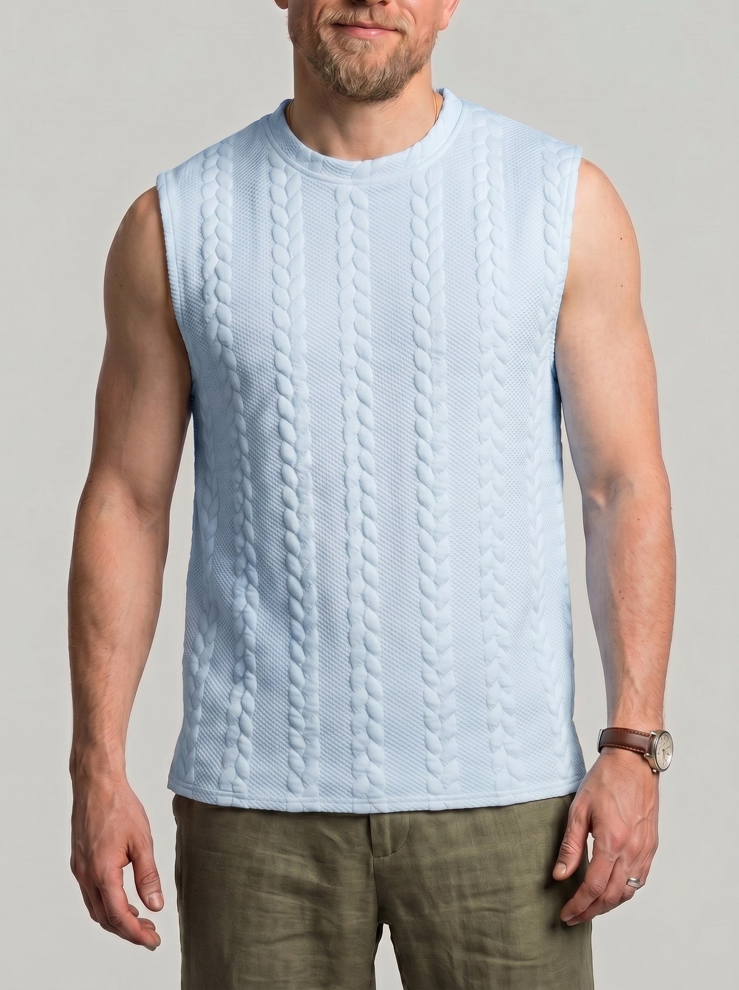 KZZ Breathable casual sports tank top