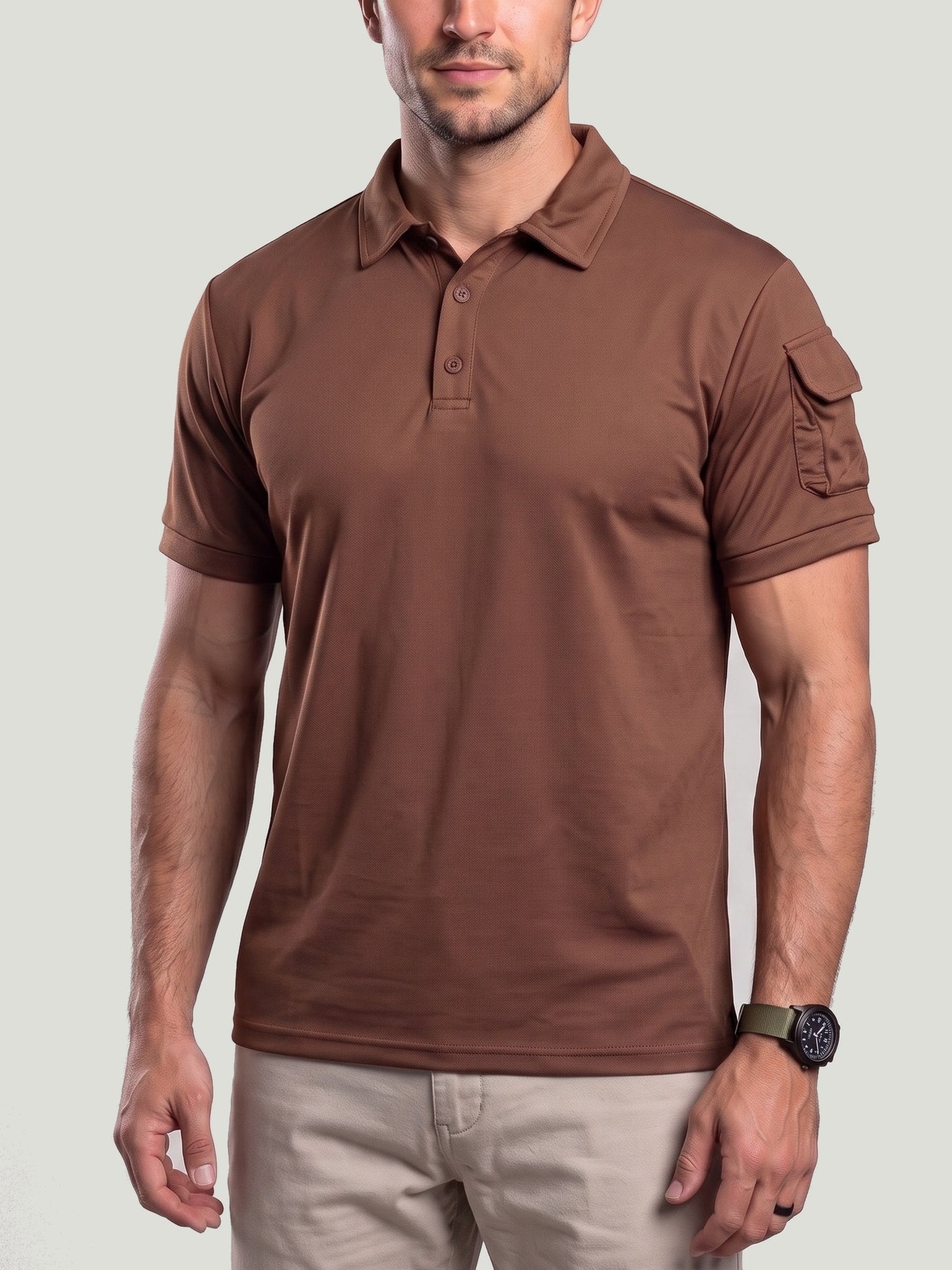 KZZ Men's Summer Polo Shirt