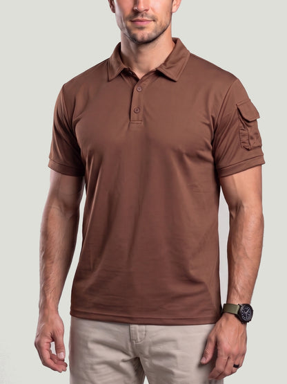 KZZ Men's Summer Polo Shirt