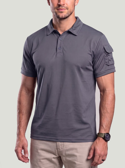 KZZ Men's Summer Polo Shirt