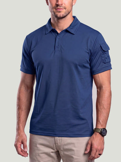 KZZ Men's Summer Polo Shirt