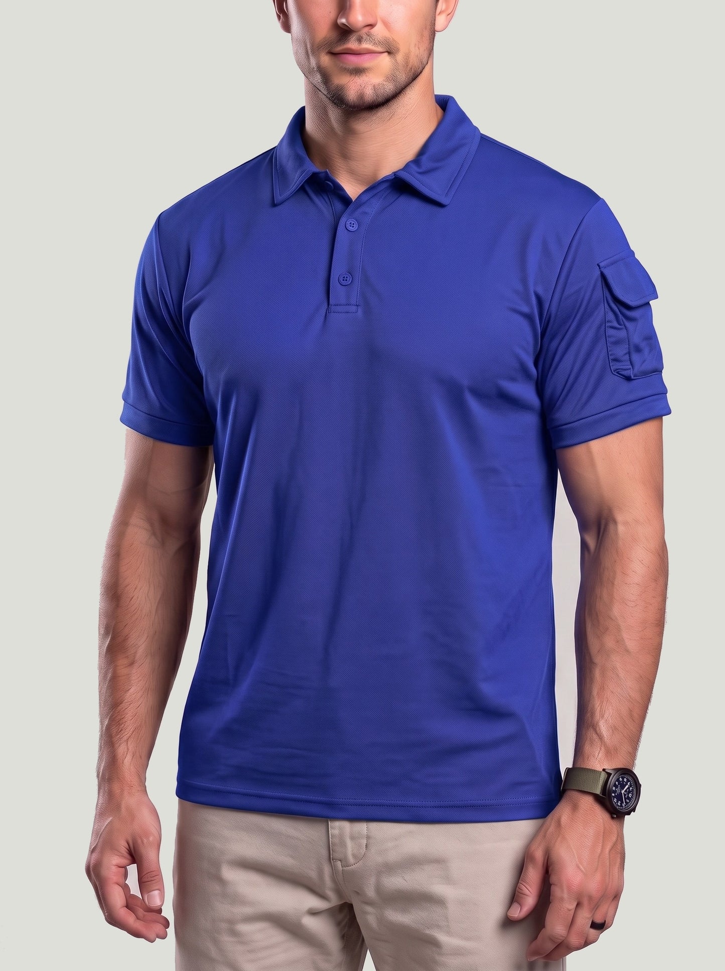 KZZ Men's Summer Polo Shirt