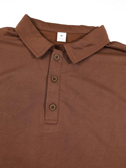 KZZ Men's Summer Polo Shirt