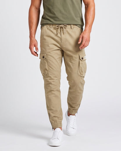 KZZ Men's loose-fitting casual work pants