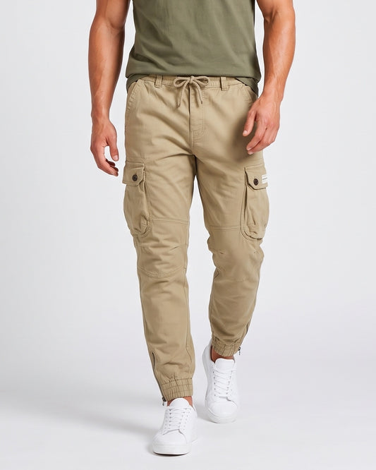 KZZ Men's loose-fitting casual work pants
