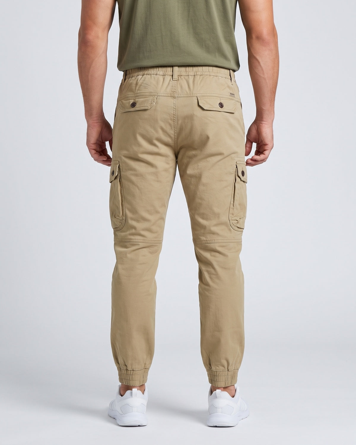 KZZ Men's loose-fitting casual work pants
