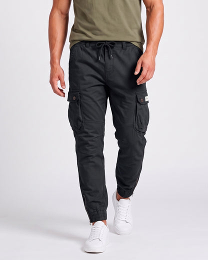 KZZ Men's loose-fitting casual work pants