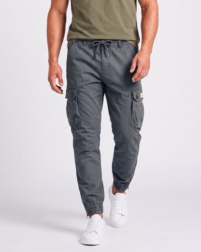 KZZ Men's loose-fitting casual work pants
